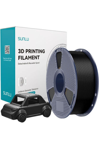 Sunlu PETG Νήμα Εκτυπωτή 3D Μαύρο