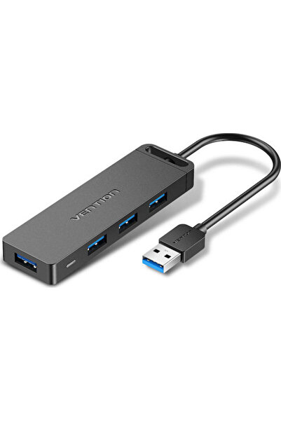 Vention Διανομέας USB 4 Θυρών USB 3.0 με σύνδεση USB-A Κωδικός: CHLBF