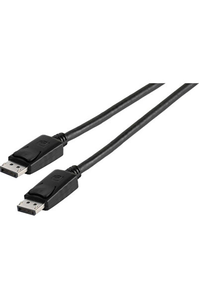 Vivanco Καλώδιο DisplayPort αρσενικό - DisplayPort αρσενικό 3μ Μαύρο (45518)