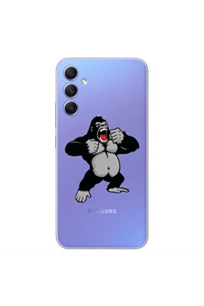 Other Samsung A25 Angry Gorilla2 Transparent Silicone TPU Θήκη