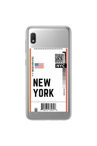 Other Samsung A10 New York NYC Transparent Silicone TPU Θήκη