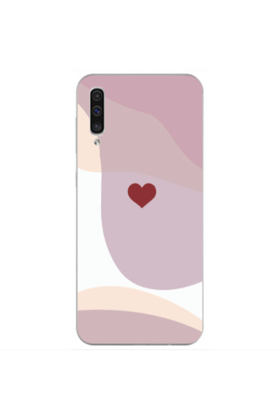 Other Samsung A70 Wavy Heart Transparent Silicone TPU Θήκη