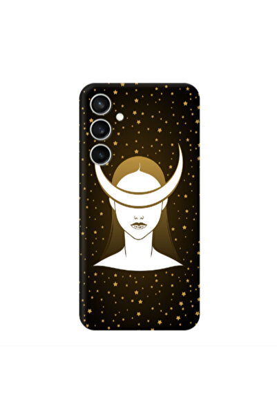 Other Samsung S24 Plus Moon eyes Transparent Silicone TPU Θήκη