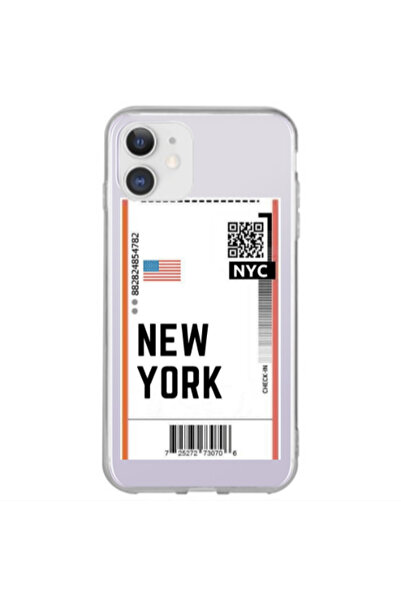 Other Apple iPhone 12 New York NYC Transparent Silicone TPU Θήκη