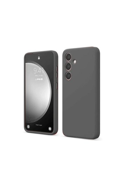 Generic Brand Samsung Galaxy S24 Fe Case First Silicone - Gray