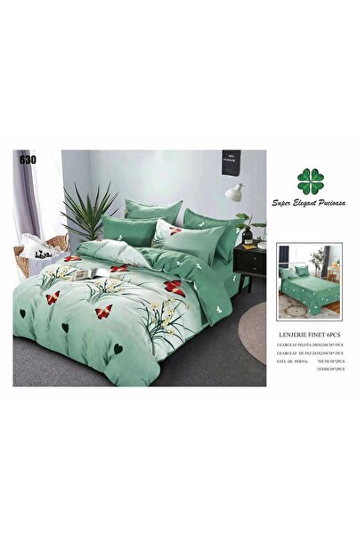 Super Elegant Pucioasa Finet Duvet Cover Set 6 Pieces 245x250cm – Premium Com...