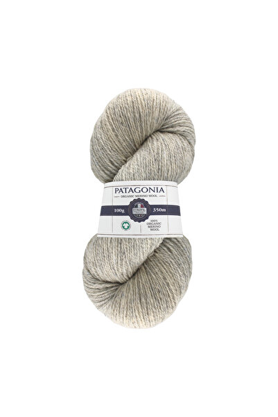 Etrofil Patagonia Knitting Yarn Stone Grey 100% Organic Merino Wool 100g 350m...
