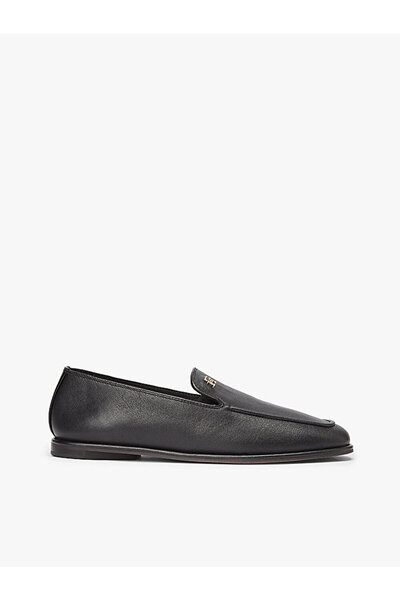 Tommy Hilfiger kadın th leather loafer
