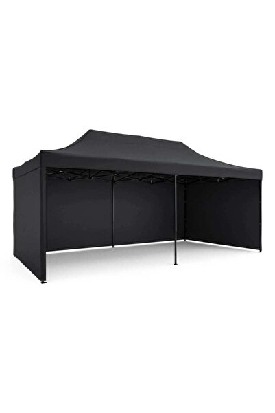 DacEnergy Pavilion de gradina, cu 3 pereti, fabricat din PVC, constructie din...