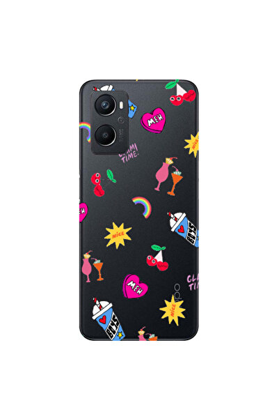 Other Oppo A 96 glam time Transparent Silicone TPU Θήκη