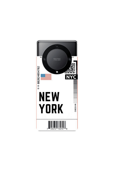 Other Honor Magic5 Lite 5G New York NYC Transparent Silicone TPU Θήκη