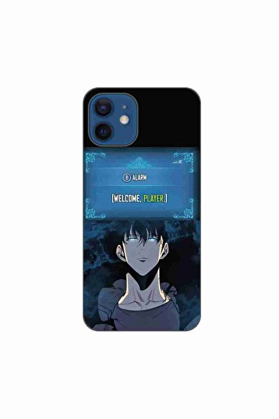 OEM Husa compatibila cu Apple iPhone 12 Silicon Gel Tpu Model Solo Leveling W...