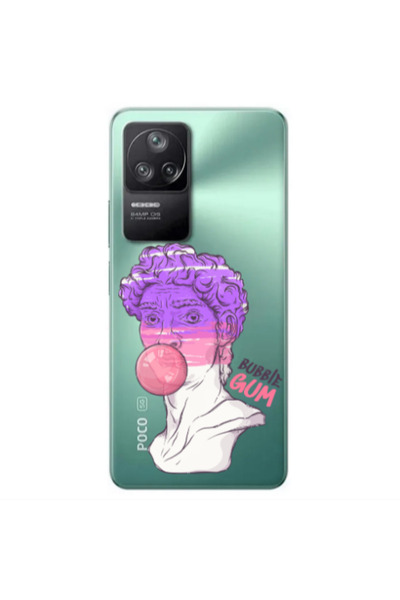 Other Xiaomi Poco F4 Pin Bubble Transparent Silicone TPU Θήκη