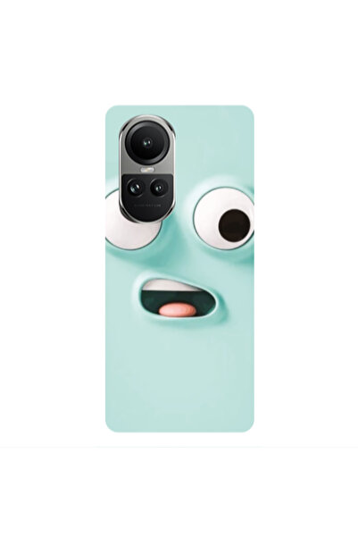 Other Oppo Reno10 5G Strange face Transparent Silicone TPU Θήκη