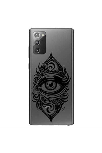 Other Samsung Note 20 Eye patterned drawing Transparent Silicone TPU Θήκη