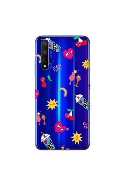 Other Huawei Nova 5 T glam time Transparent Silicone TPU Θήκη
