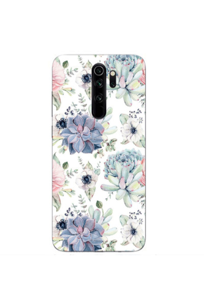 Other Xiaomi Redmi Note 8 Pro Flower 56 Transparent Silicone TPU Θήκη