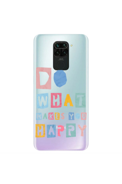 Other Xiaomi Redmi Note 9 Do What Makes Transparent Silicone TPU Θήκη