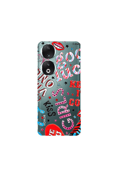 Other Honor 90 5G Keep it cool Transparent Silicone TPU Θήκη