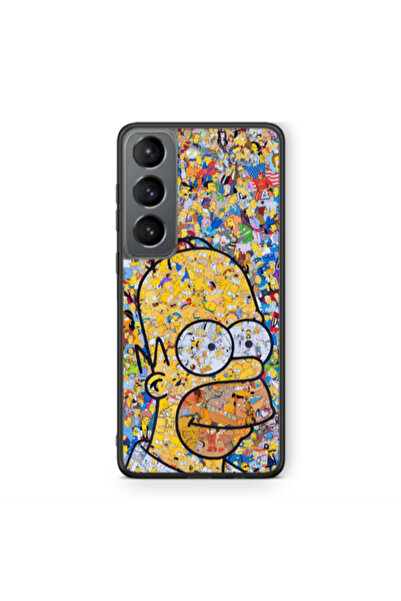 Other Samsung S21 PLUS Simpsons Black Glossy Θήκη