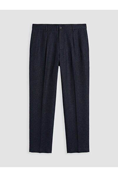 LC Waikiki Nevavm Regular Fit Linen Blend Men's Trousers with a Difference