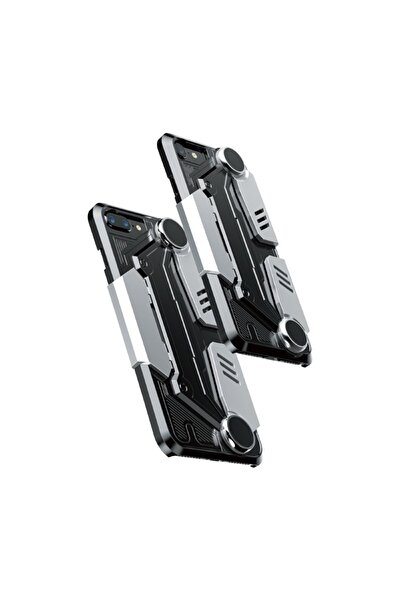 Baseus Θήκη Gamepad για iPhone 7 / iPhone 8 μαύρο-ασημί