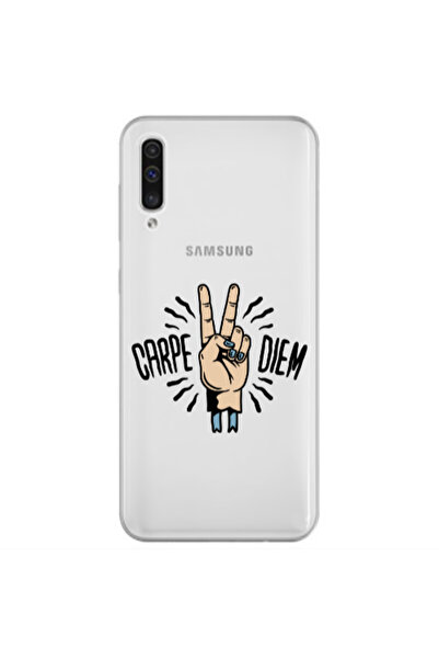 Other Samsung A50 Carpe Two Diem Transparent Silicone TPU Θήκη