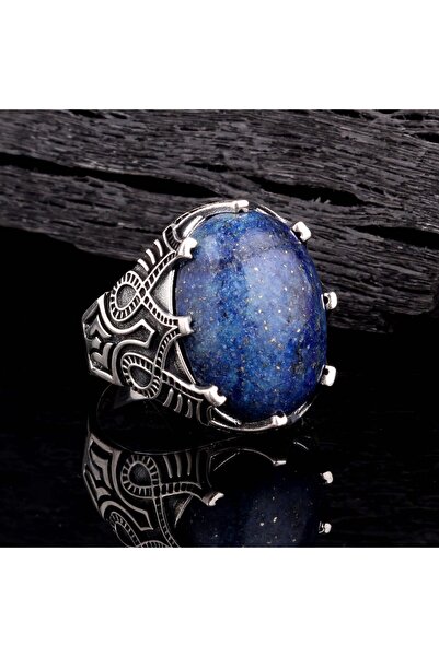 Argento Silver Gümüş Yüzük 925 Ayar Lapis Taşlı