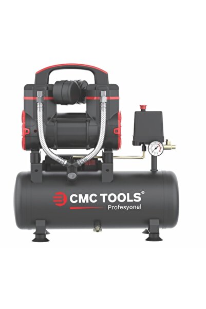CMC Tools CMC 8L-1.2HP PREMİUM SESSİZ&YAĞSIZ HAVA KOMPRESÖRÜ