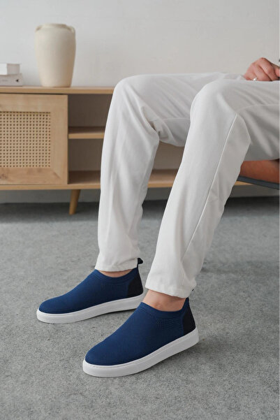 Zerenyus Zrk-106 Premium Comfortable Slip-On Laceless Knitwear Men's Shoes Na...