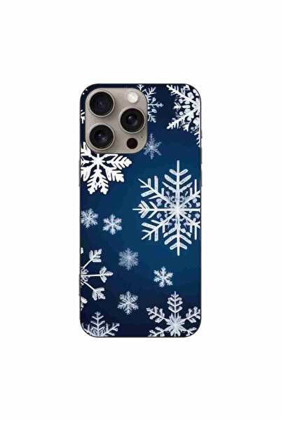 OEM Case compatible with Apple iPhone 16 Pro Max Silicone Gel Tpu Snowflake P...