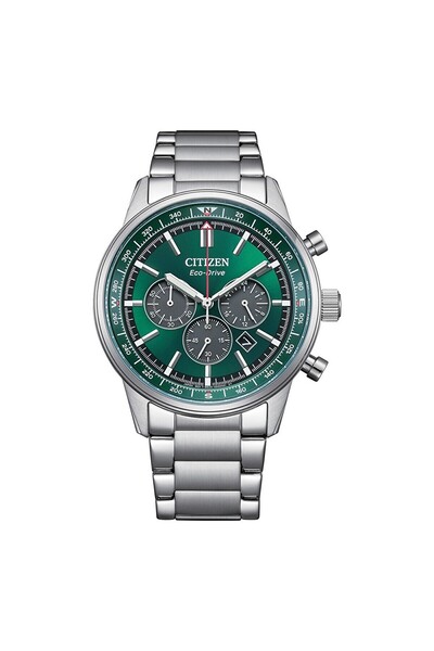 Citizen Ca4720-52X Quartz Steel Grey Green Dial 10 Atm 42 mm Men's Wristwatch