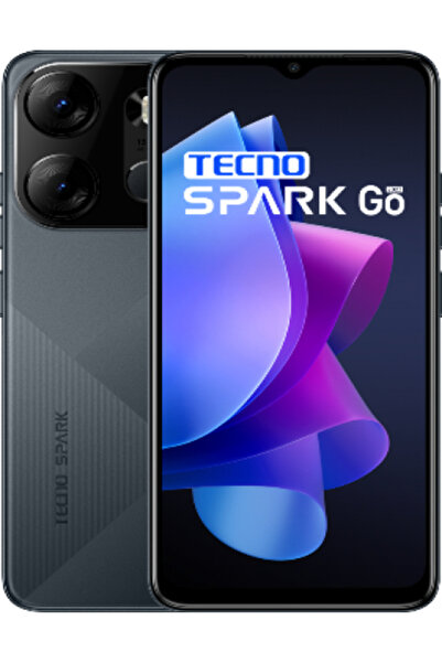 TECNO Yenilenmiş Spark Go 2023 64 GB Siyah (12 Ay Garantili) - A Kalite