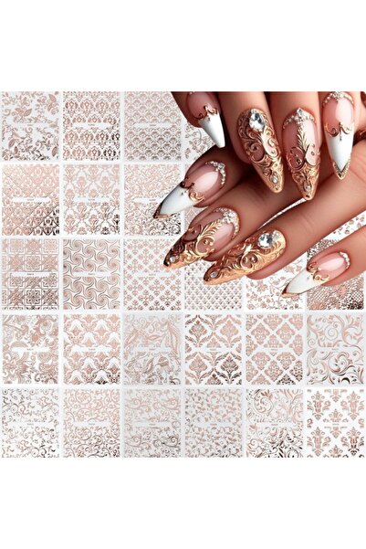 OEM 3D Nail Sticker Set 30style, D3002