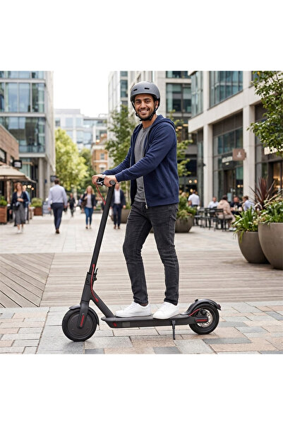 Primo Plus 8.5-Inch Foldable Electric Scooter - 250W Power, 25 km/h Speed, an...