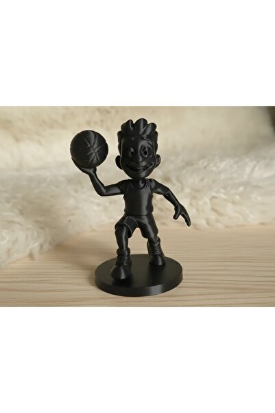 OEM Figurină Jucător Baschet Stil Desen Animat Decor Birou Sportiv