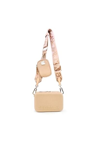 Steve Madden Μπεζ γυναικεία τσάντα χιαστί