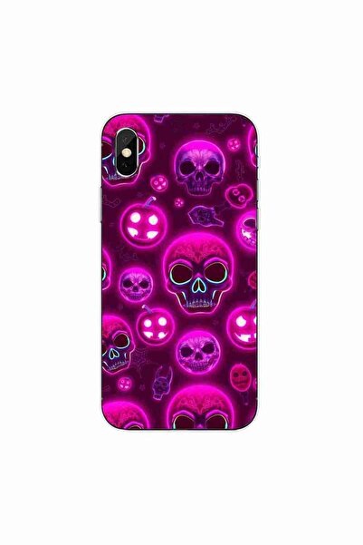OEM Husa compatibila cu Apple iPhone XS Max Silicon Gel Tpu Model Cyberpunk H...