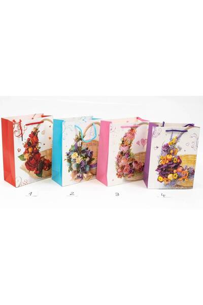OEM Pungi Cadou Semicerc Flori 31x40X12 12/Set Model 3