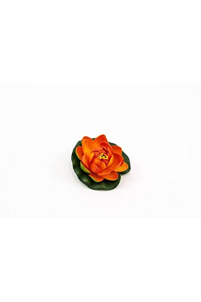 OEM Flori Artificiale Nuferi 10cm Portocaliu 5/set