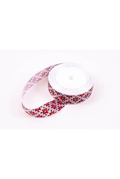 OEM Traditional Red Biscuit Ribbon 2.5cm