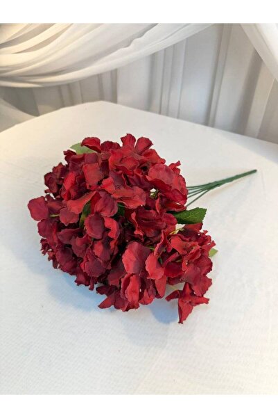 OEM Buchet 5 Hortensii Artificiale Grena