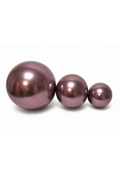 OEM Balloons Top Bottom Set Dusty Purple Chrome 12"-50/ Top Bottom Set