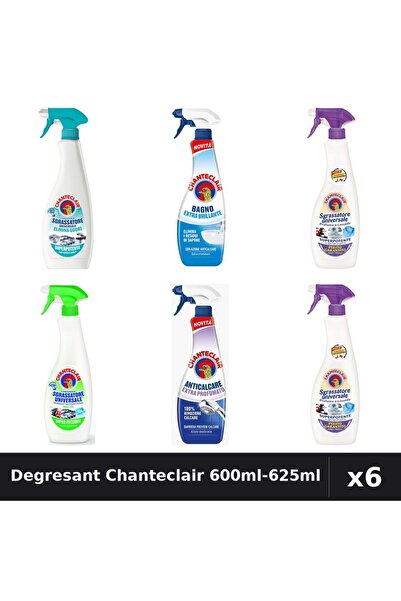Chanteclair Set 6 Degresant Universal 600ml-625ml - Anti-Miros, Lavanda, Lămâ...