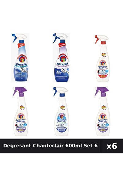 Chanteclair Set 6 Degresant Universal 600-625ml - Bicarbonat, Lavanda, Marsil...