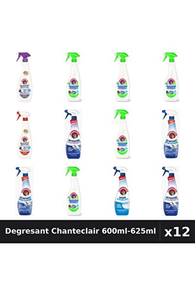 Chanteclair Set 12 Degresant Universal 600ml-625ml - Lavanda, Lamaie, Marsilia