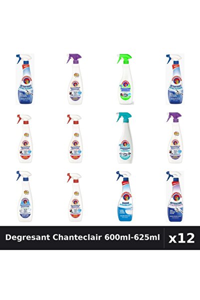 Chanteclair Set 12 Degresant Universal 600ml-625ml - 8 Arome, Lavanda, Marsil...