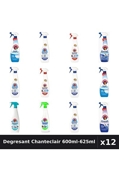 Chanteclair Set 12 Degresant Universal 600ml-625ml - Bicarbonat, Marsilia, Lă...