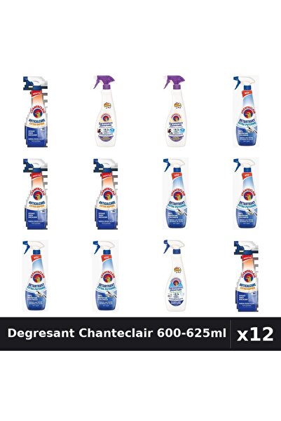 Chanteclair Set 12 Degresant Universal 600-625ml - Lavanda, Bicarbonat, Extra...