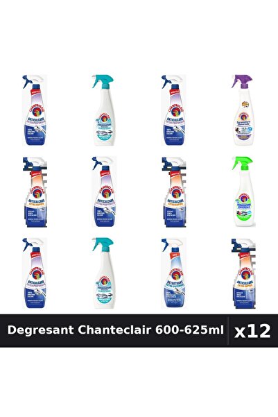 Chanteclair Set 12 Degresant Universal 600-625ml - Anti-Miros, Extra Parfumat...